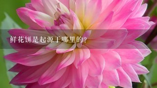 鲜花饼是起源于哪里的？