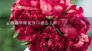 云南嘉华鲜花饼口感怎么样？