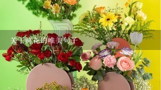 关于鲜花的唯美句子