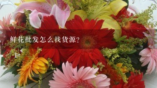 鲜花批发怎么找货源？