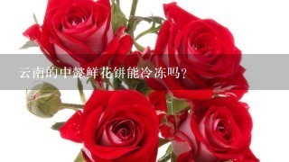 云南的中懿鲜花饼能冷冻吗？