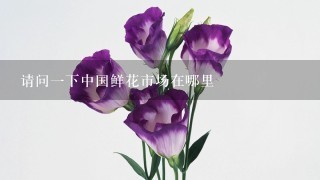 请问一下中国鲜花市场在哪里