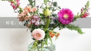 鲜花：康乃馨：玫瑰