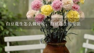 白豆花生怎么做好吃，白豆花生的吃法