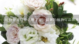 植物补光灯什么牌子好？最新的植物灯品牌排行榜