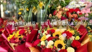 全国各地的鲜花，都是从哪里批发来的呢？高档花卉，