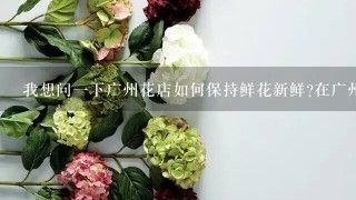 我想问一下广州花店如何保持鲜花新鲜在广州有些花店里有专门用来保存鲜花用的储藏箱或冰柜吗