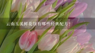 云南玉溪鲜花饼有哪些经典配方?